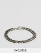 Seven London Chain Link Bracelet Exclusive To Asos - Silver