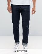 Asos Tall Skinny Jeans In Indigo - Blue