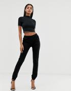 Asos Design Basic Skinny Sweatpants-black