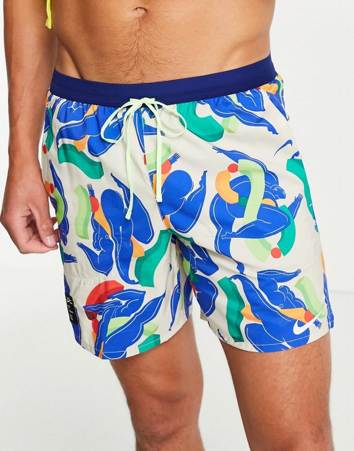 Nike Running Flex Kelly Anna A.i.r 7 Inch Shorts In Multi