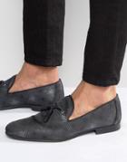 Walk London Hammersmith Tassel Dress Slippers - Black