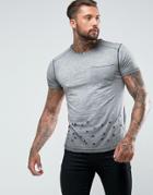 Ringspun Henley T-shirt - Gray