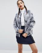 Adidas Originals Regista Camo Printed Bomber Jacket - Multi