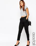 Asos Tall Woven Tapered Pant - Black $23.00