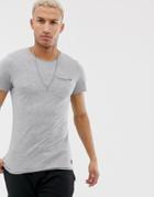Blend Pocket T-shirt In Gray - Gray