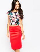 Jessica Wright Melissia Top In Floral Print - Multi