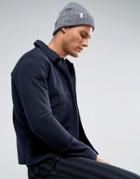 Selected Homme Leth Beanie In Gray - Gray
