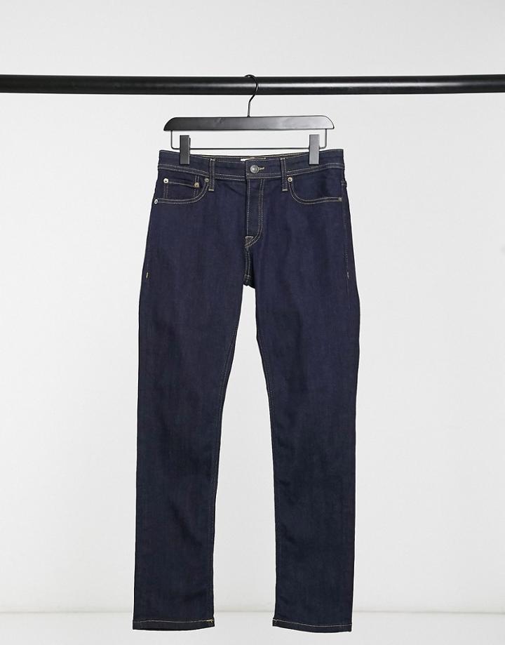 Jack & Jones Intelligence Glenn Slim Fit Jeans In Vintage Indigo-blues