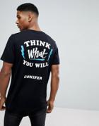 Lee X Conifer Logo T-shirt - Black
