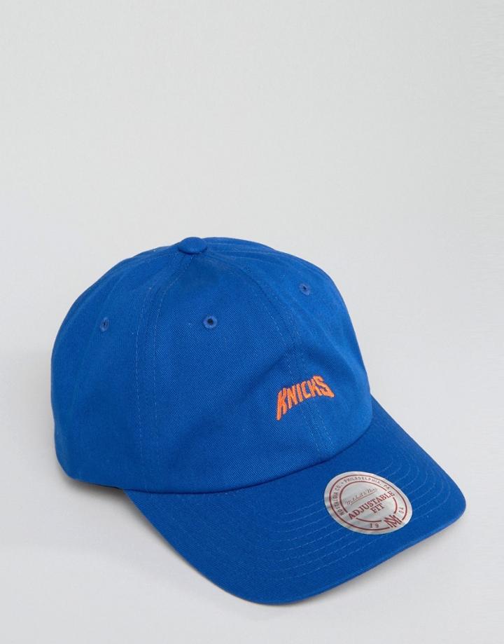 Mitchell & Ness Elements Dad Cap Ny Knicks - Blue