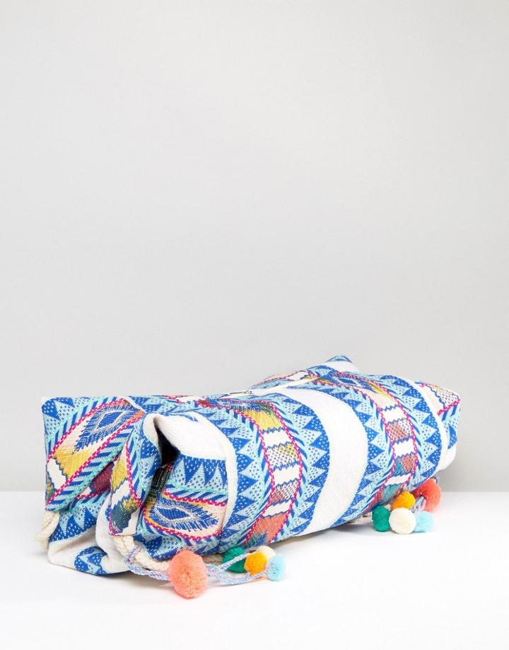 America & Beyond Multi-color Jacquard Hobo Bag - Multi