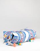 America & Beyond Multi-color Jacquard Hobo Bag - Multi
