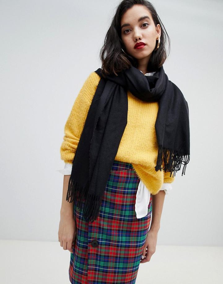 Stradivarius Basic Scarf - Pink