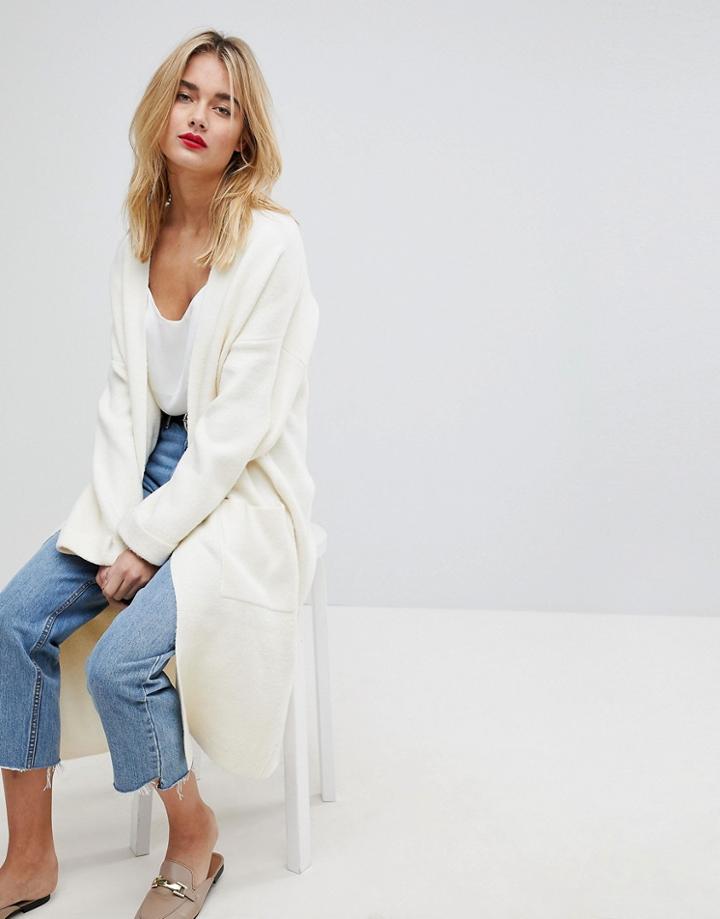 Vero Moda Flared Sleeve Cardigan - Cream