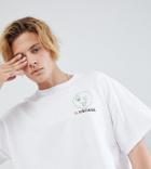 Reclaimed Vintage Inspired Thank You Have A Nice Day T-shirt In White - White