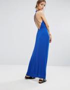 Samsoe & Samsoe Hannah Long Dress - Blue