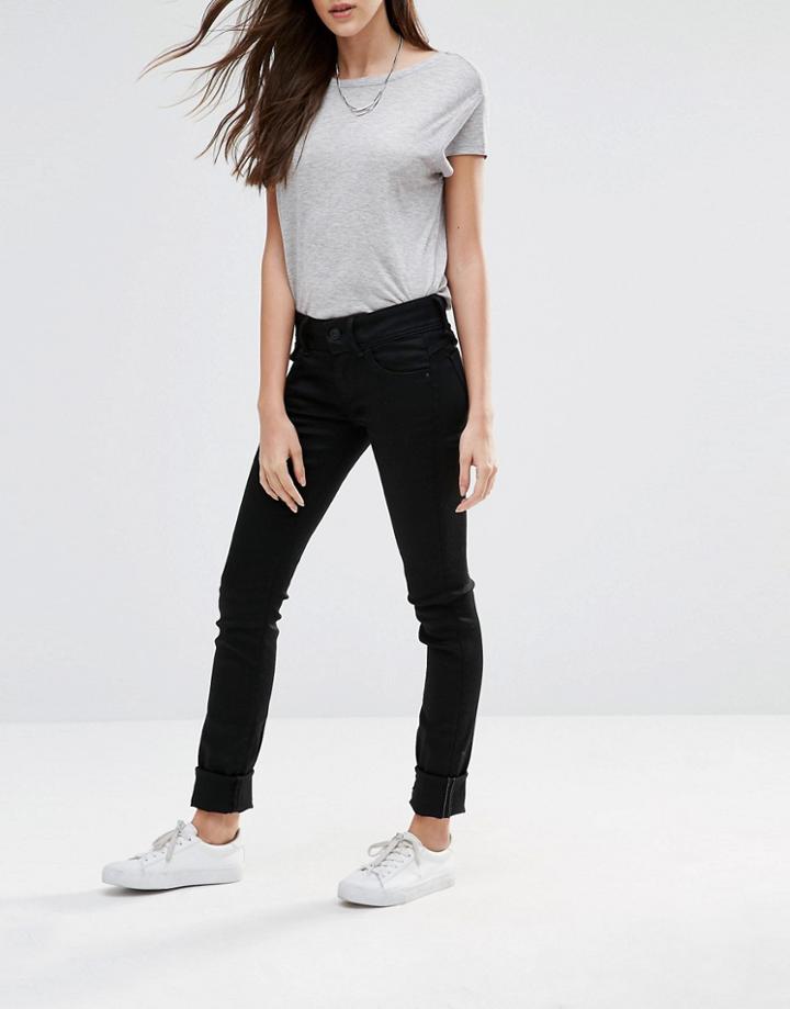 G Star Lynn Mid Skinny Jeans 34 - Med Aged 34