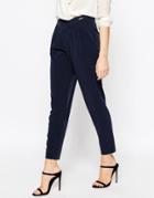 Ted Baker V Shape High Waisted Trouser - Navy