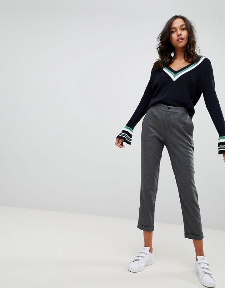 Boss Casual Tailored Gray Pants - Gray
