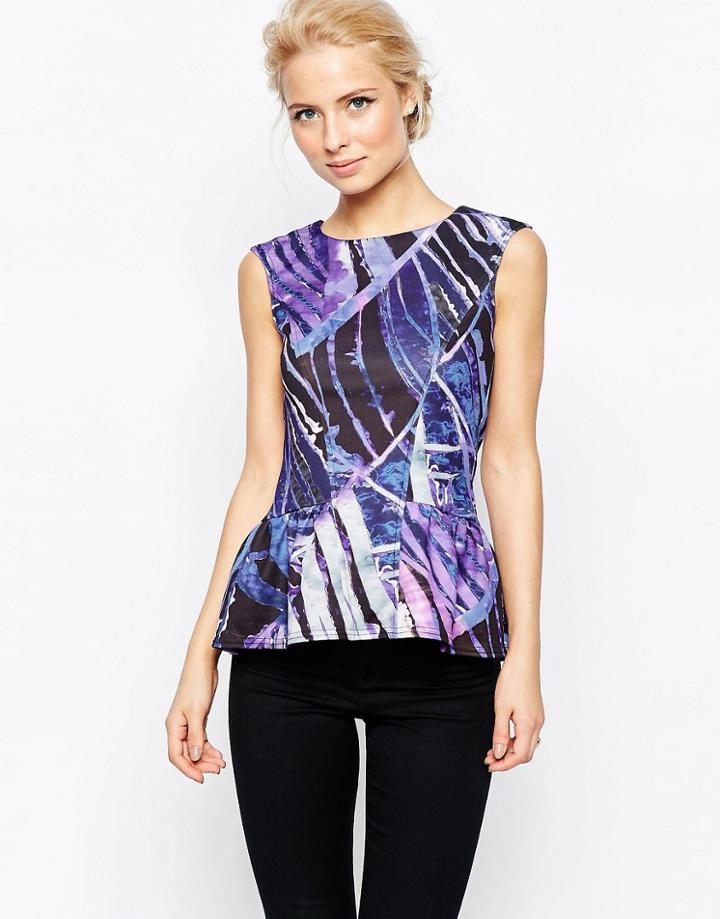 Closet Scuba Pephem Top - Purple