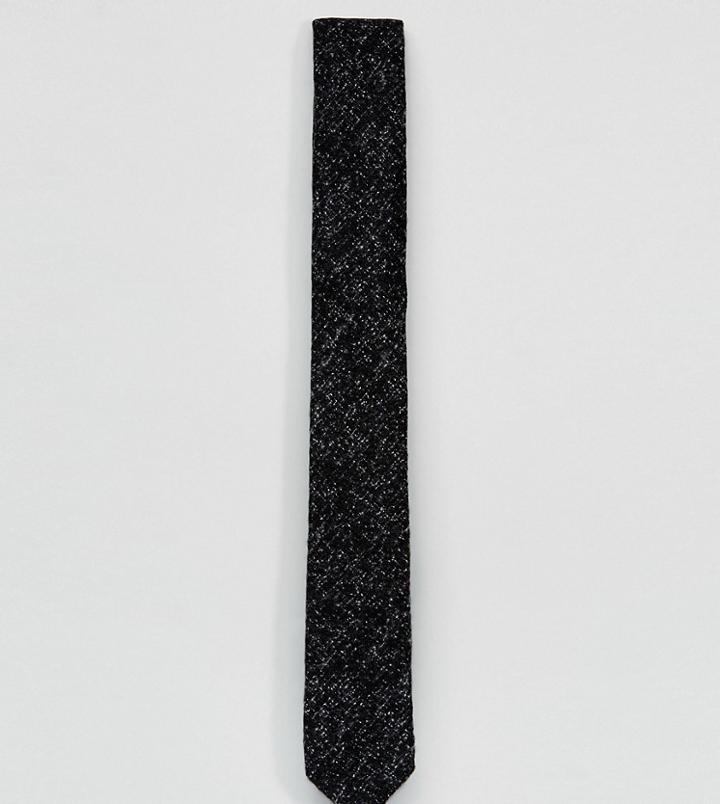 Noak Tie In Salt N Pepper - Gray