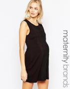Ripe Maternity Sorrento Tunic Dress - Black