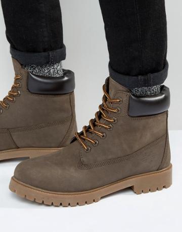 Red Tape Worker Boots - Brown