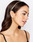 Anouska London Jewelry Temporary Hair Tattoos - Gold