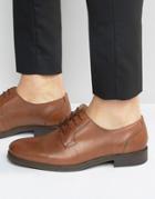 Selected Homme Oliver Derby Shoes - Tan