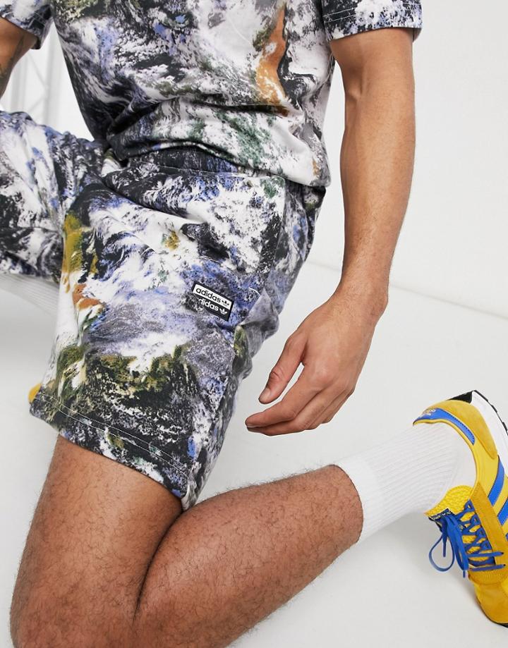 Adidas Ryv Shorts In Multi