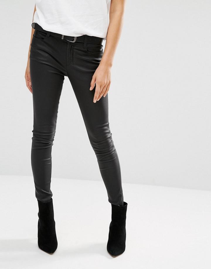 Muubaa Eccleston Leather Jeans - Black