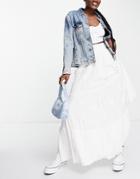 Raga Lillywhite Maxi Skirt In White