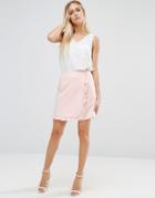 Alter Frill Edge Mini Skirt - Pink