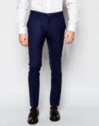 Noak Suit Pants In Super Skinny Fit - Navy