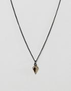 Icon Brand Bower Necklace In Mixed Metal - Multi