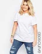 Asos Curve The Ultimate Easy T-shirt - White
