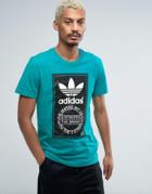 Adidas Originals Camo Label T-shirt - Blue