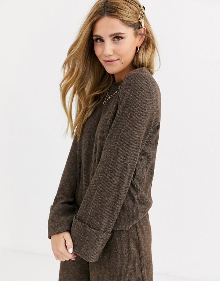 Pieces Knitted Sweater Two-piece