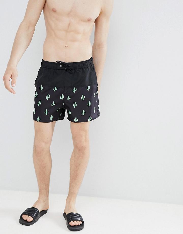 Another Influence Cactus Swim Short - Multi