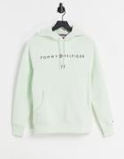 Tommy Hilfiger Tommy Lockup Popover Hoodie-green