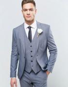 Selected Homme Wedding Super Skinny Suit Jacket - Blue