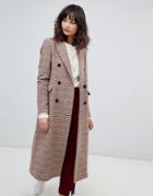 2ndday Check Tailored Coat - Green