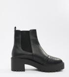 Asos Design Revival Chunky Chelsea Boots-black
