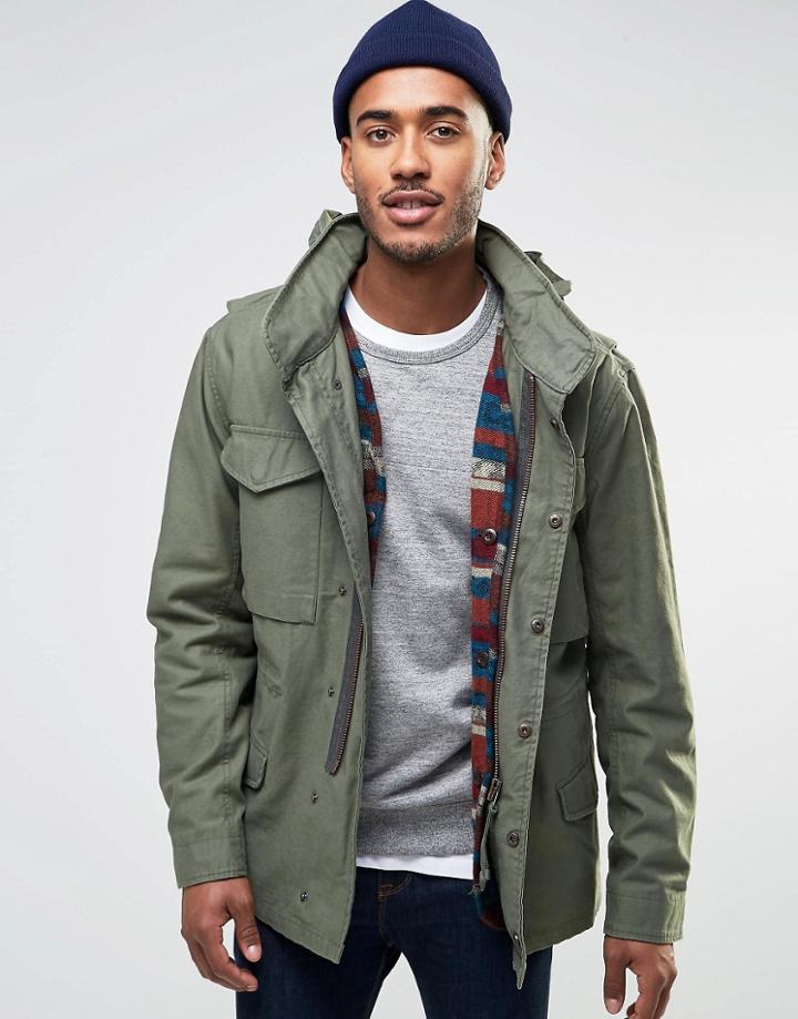 Farah Army Jacket - Green