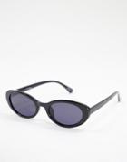 Jeepers Peepers Women's Oval Sunglasses In Black