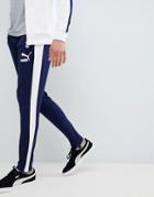 Puma T7 Vintage Joggers In Navy 57498706 - Navy