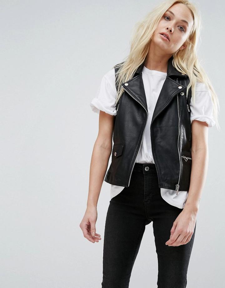 Goosecraft Biker Tank - Black