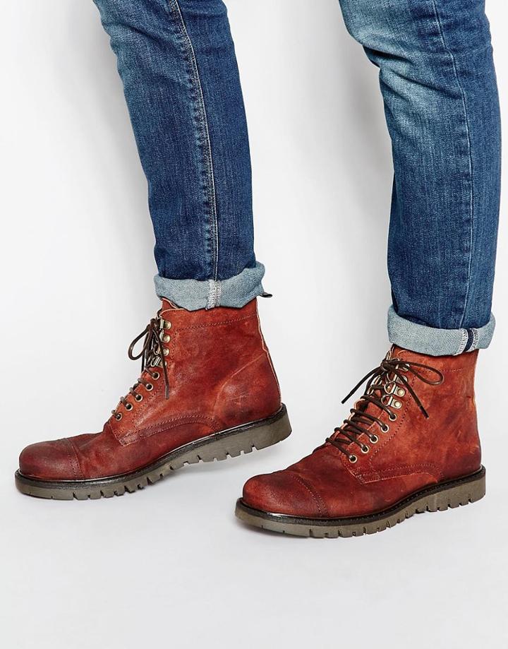 Walk London Trail Hiker Boots - Tan
