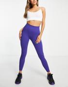 Hoxton Haus Seamless Gym Leggings In Blue