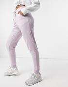 Influence Slim Leg Sweatpants In Dusty Lilac-purple